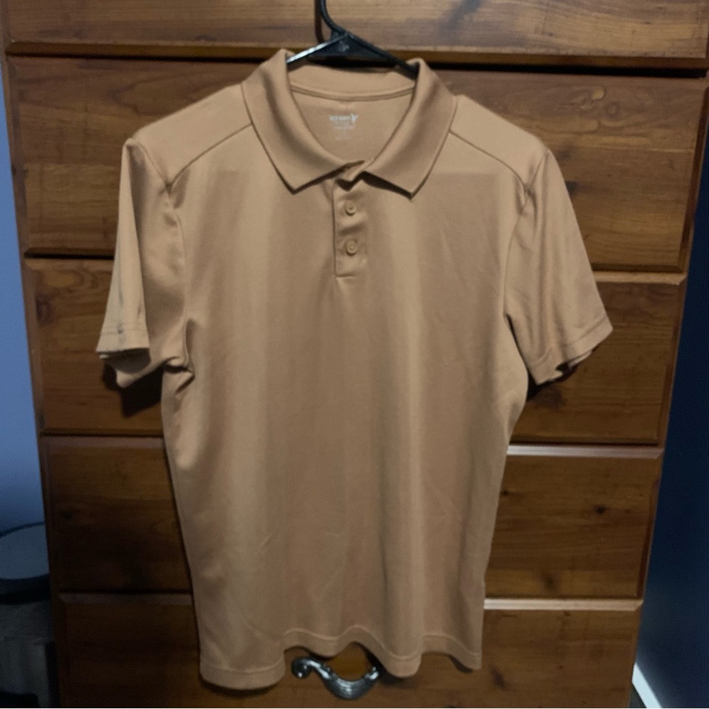 Old Navy Men's Brown/orange Polo DryFit